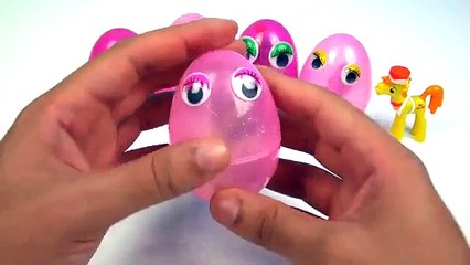Funny Surprise Eggs My Little Pony MLP Openning Toys