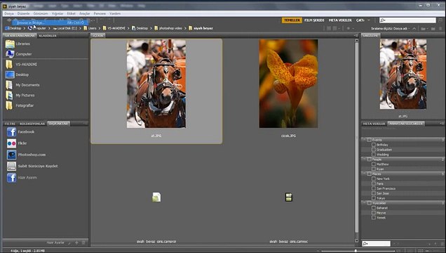 cs6 photoshop dersleri siyah beyaz effect dersi