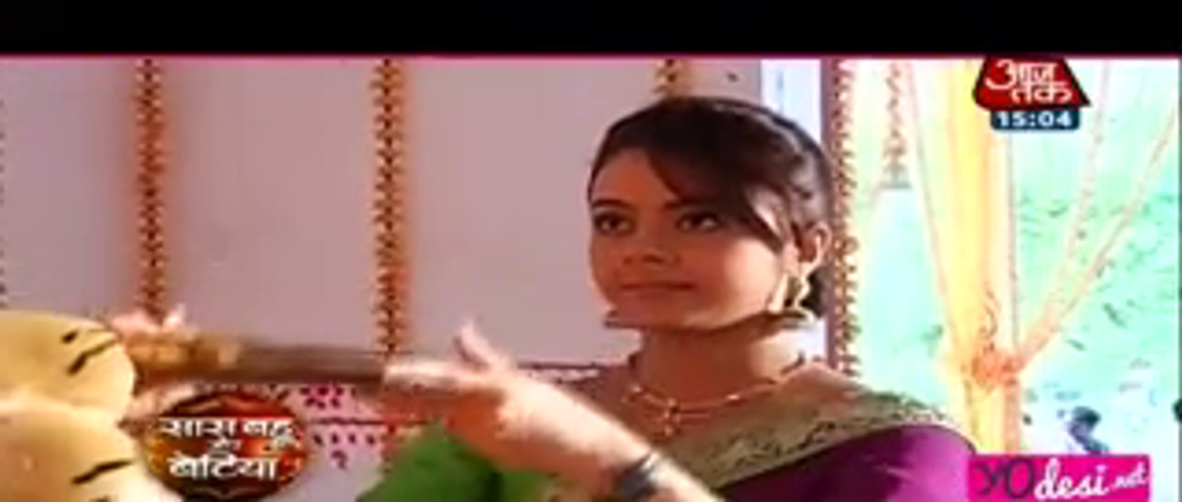 Gopi Ne Meera ko Bulaya Mandir aur Karvadi Jabardasti Uske X-Boyfriend Sanskar se Shaadi - 14 october 2015 - Saath Nibhana Saathiya
