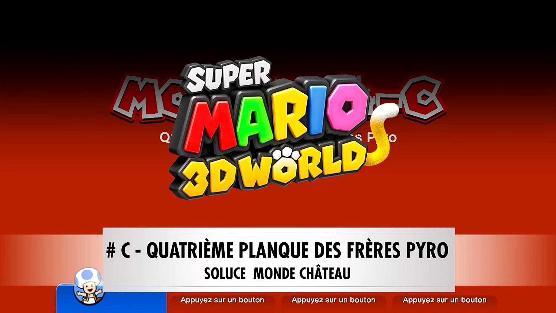 Super Mario 3D World - Monde Château-C - video Dailymotion
