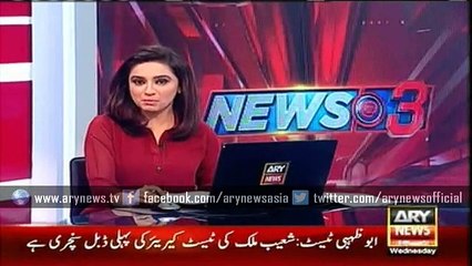 Double century for Shoaib Malik