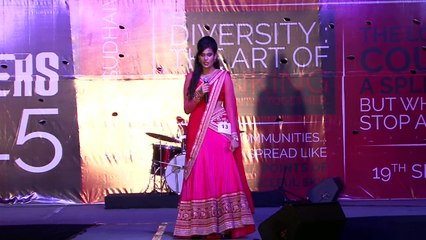 Fashion Show in Freshers 2015 | Sharda University