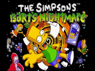 The Simpsons Bart Nightmare Super Nintendo Test 5