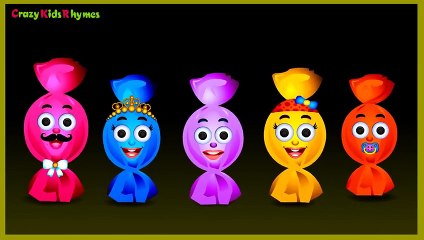 Sugar Candy Finger Family Nursery Rhyme _ Rhymes for Children _ Family Finger Song Full an