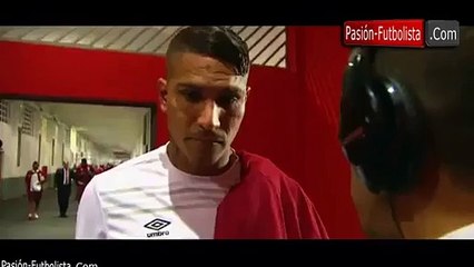 Paolo Guerrero Entrevista Luego de la Derrota contra Chile [Peru vs Chile 3-4]