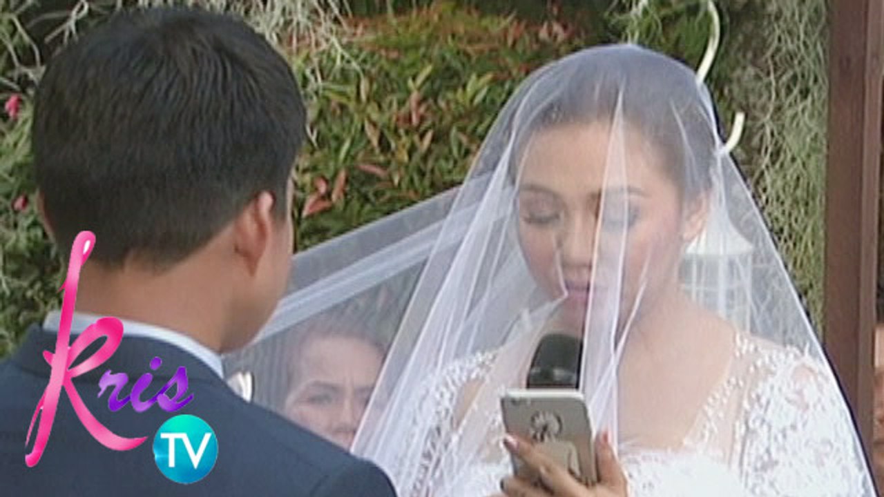 Kris TV: Gerbel and Jezreel's wedding vows