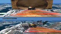BATMAN  Batmobile dans Disney Pixar Cars  Acrobaties et sauts sur toboggan géant