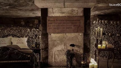 You could spend Halloween night in the world's largest grave