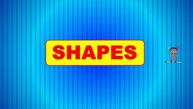 Shapes for Children and Kids _ Learn Nursery Basic Shapes Names with Pictures _ Kids Learn