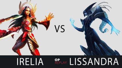 Irelia vs Lissandra - SKT T1 Faker EUW LOL Master 237LP