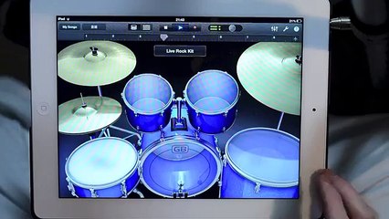 Un assolo di batteria molto particolare, ma che spettacolo!