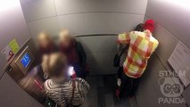 Questa ragazza viene molestata in ascensore: guarda la reazione dei presenti