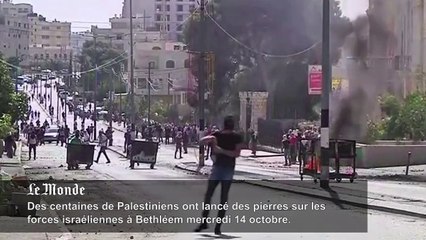 Video herunterladen: Violences à Bethléem entre manifestants palestiniens et forces israéliennes