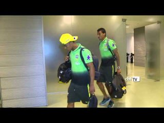 Confira a chegada da Seleção