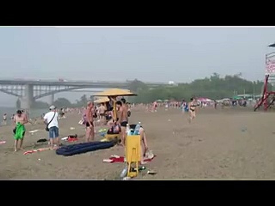 La grandine a Novisibirsk (Russia), chicchi grandi fino a 6 cm