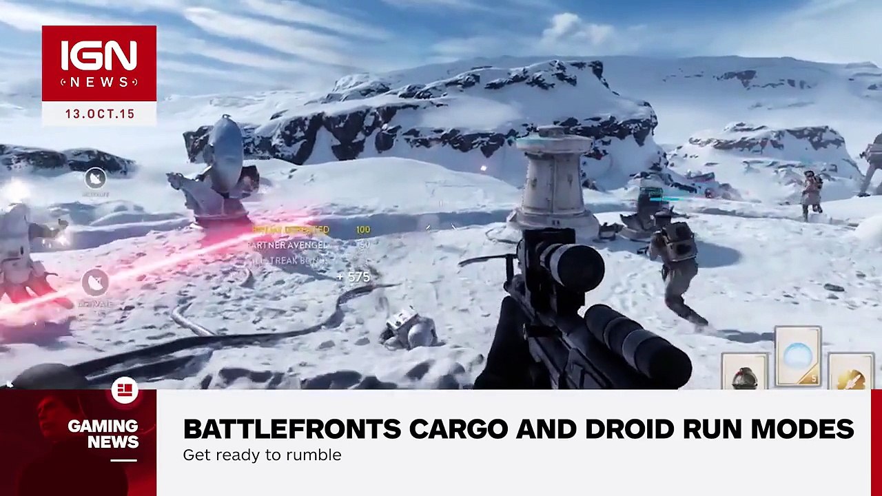 Star Wars Battlefronts Cargo and Droid Run Modes Detailed - IGN News