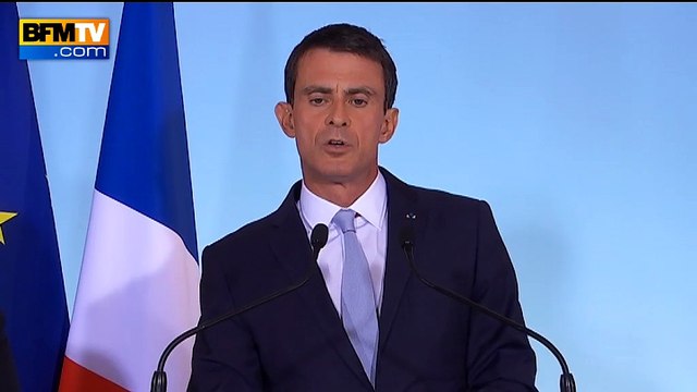 Valls entend la colère des policiers, mais il n'y aura jamais de rupture entre la police et la justice