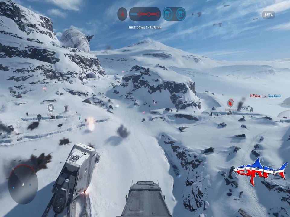 Star Wars Battlefront: ATAT gameplay with commentary