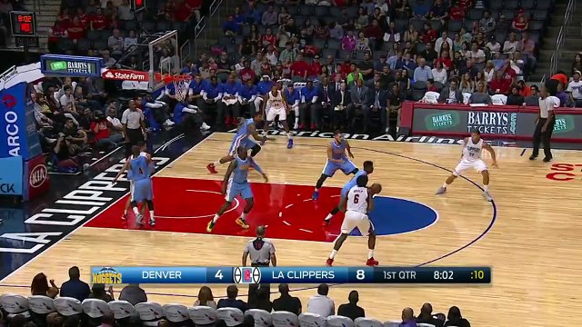 Wesley Johnsons One-Handed Slam Dunk!