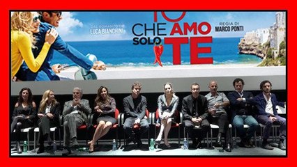 "Io che amo solo te": Conferenza Stampa
