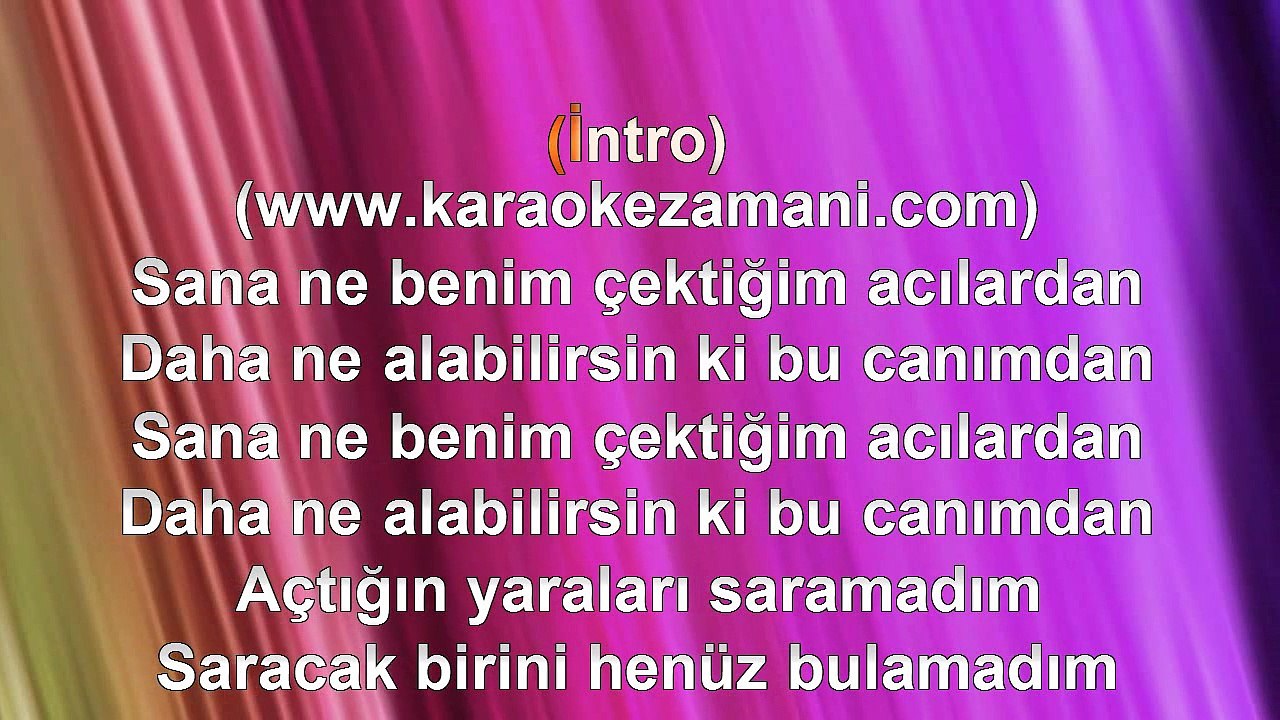 Kutsi - Sanane - 2005 TÜRKÇE KARAOKE