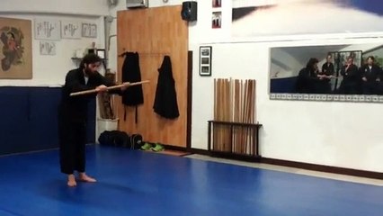 Alcuni movimenti con il bastone