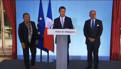 Manuel Valls : "Nous entendons la colère des policiers, nous entendons leur malaise"