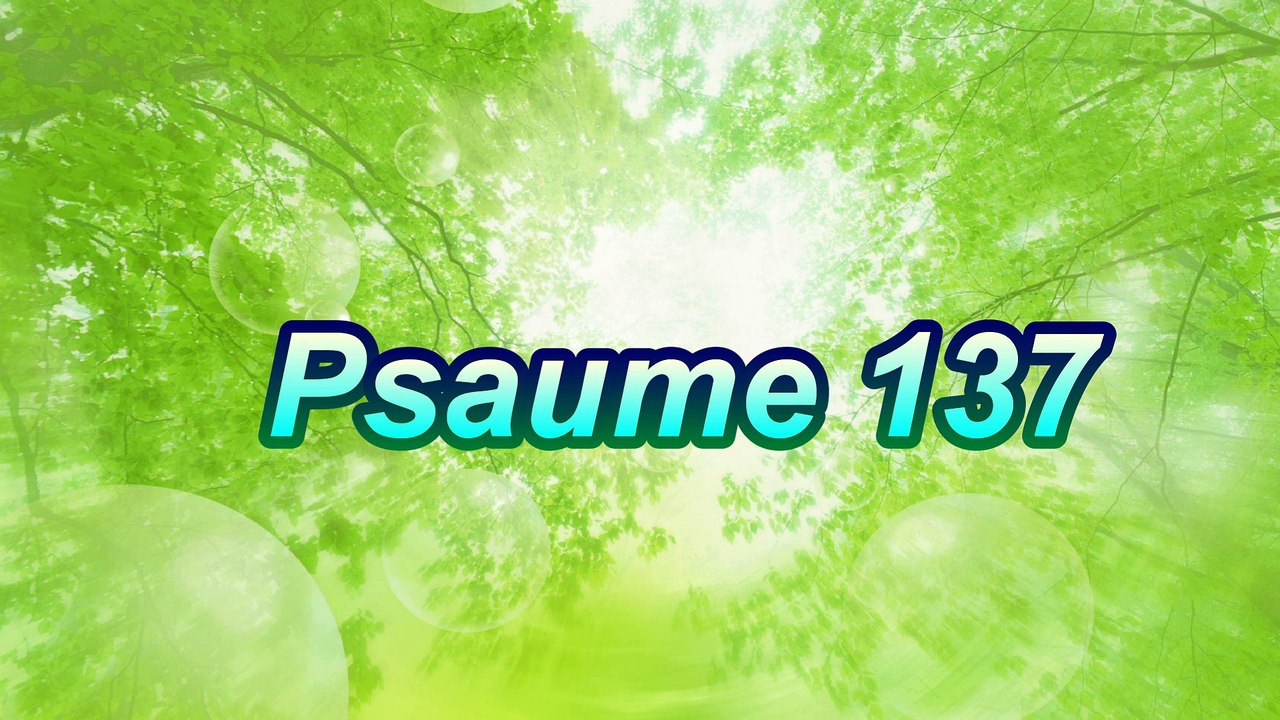 Psaume 137