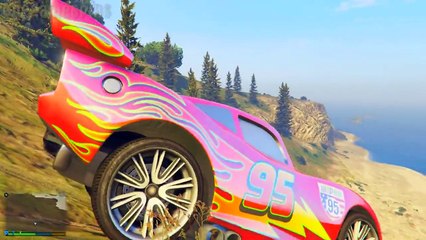 Lightning McQueen Disney car Children Songs Nursery Rhymes The Muffin Man