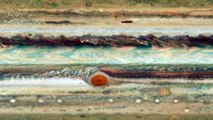 VIDEO - La NASA observe les mouvements des nuages sur Jupiter