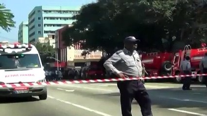 Cuba: Incendio en el antiguo Ministerio del azúcar en La Habana