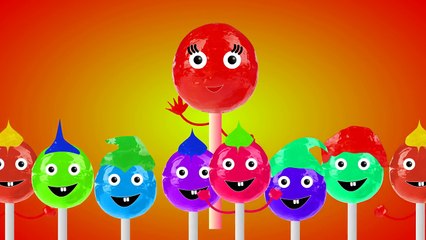 The Finger Family Lollipop Cake Pop Family Nursery Rhyme | Daddy Finger Songs