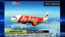 BREAKING NEWS | AIRASIA FLIGHT MISSING QZ8501