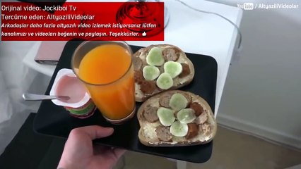 KIZ ARKADAŞIN ELLERİNİ SAÇLARINA YAPIŞTIRMAK (ALTYAZILI ŞAKA)