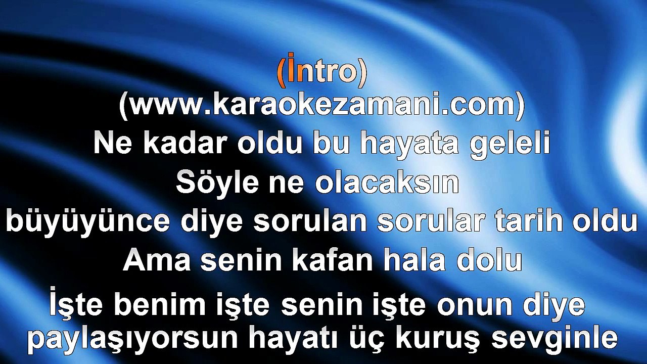 Manga - Bir Kadın Çizeceksin - (2012) TÜRKÇE KARAOKE