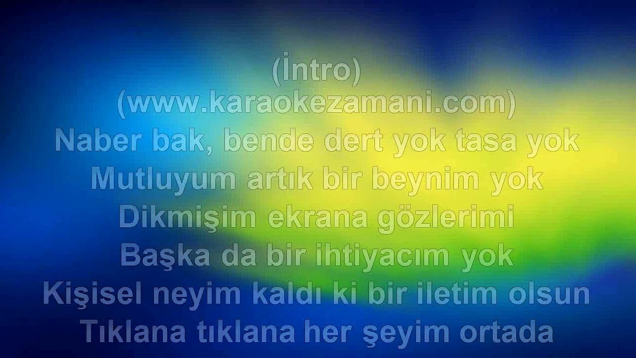 Manga - Dünyanın Sonuna Doğmuşum - (2009) TÜRKÇE KARAOKE