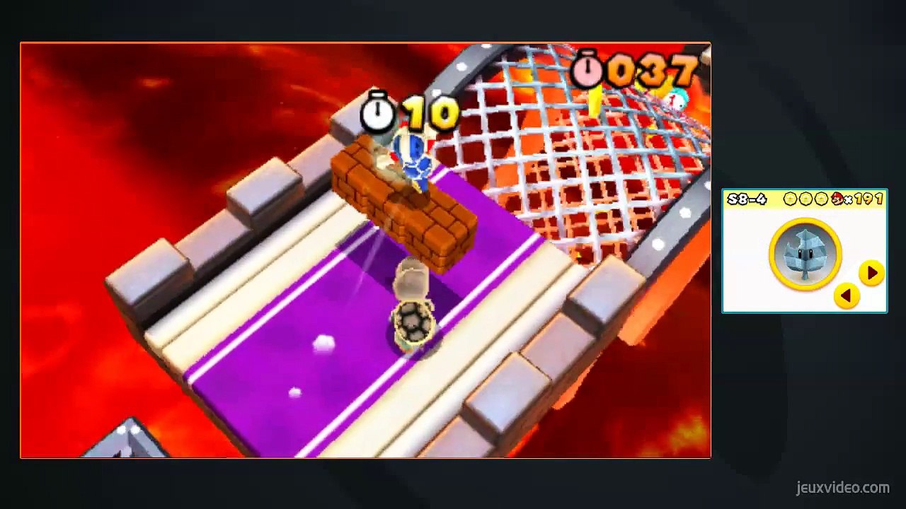 Super Mario 3D Land -101- Monde S8-4