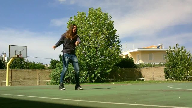 Talented teen displays mad dancing skills