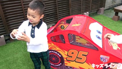 カーズ ボールプール レーシングドライバー テントハウス おうち �