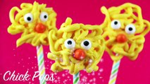 EASTER CHICK POP Chicken Pops Easy and cute easter treat how to baking by charliscraftykit