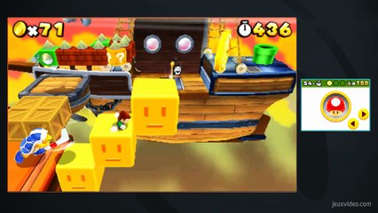 Super Mario 3D Land -77- Monde S4-Bateau