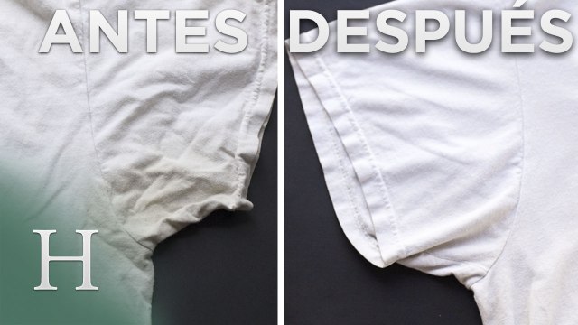 Cómo limpiar las manchas de sudor de la ropa