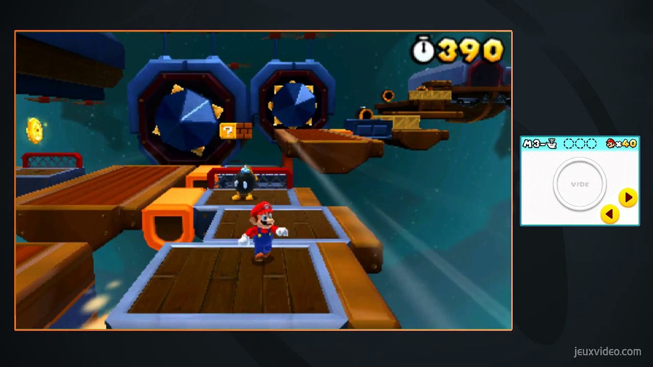 Super Mario 3D Land - 18 - Monde 3-Bateau