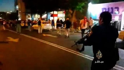 نشطاء يتداولون فيديو يقال أنه لعملية الطعن التي تمت مساء اليوم في القدس