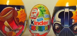 ANGRY BIRDS STAR WARS surprise eggs Kinder Surprise egg Unboxing For Kids For BABY MymillionTV [Full Episode]