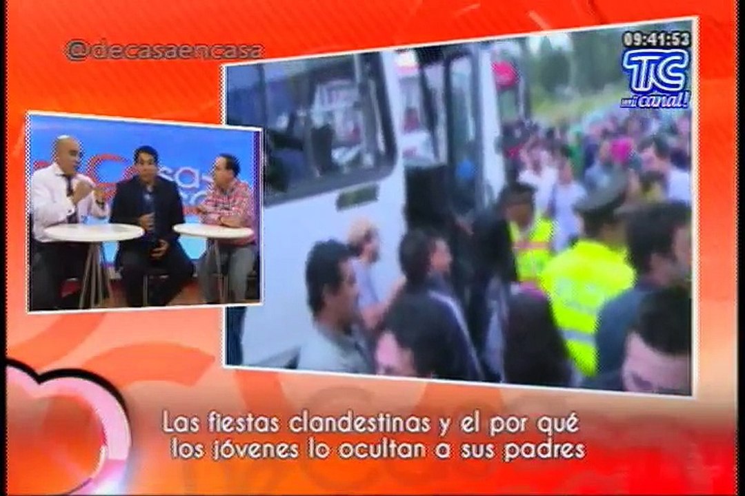De Casa En Casa - Peligro sobre las fiestas clandestinas