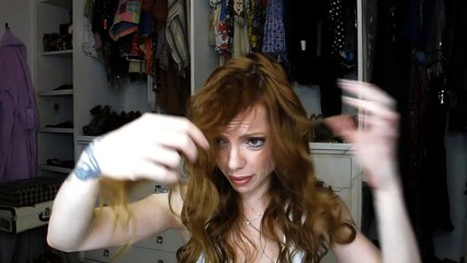 Julia Petit Passo a Passo verde e Amber Cabelo