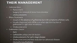 Diseases of the Gallbladder