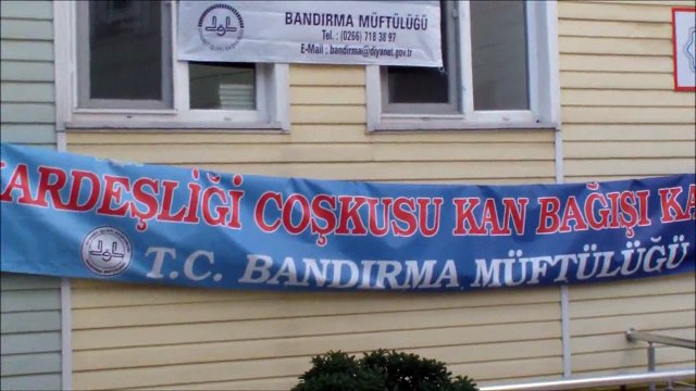 BANDIRMA MÜFTÜLÜĞÜ KAN BAĞIŞI KAMPANYASI