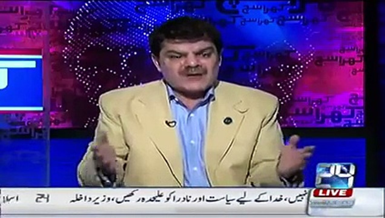Khara Sach With Mubashir Luqman - 14 October 2015